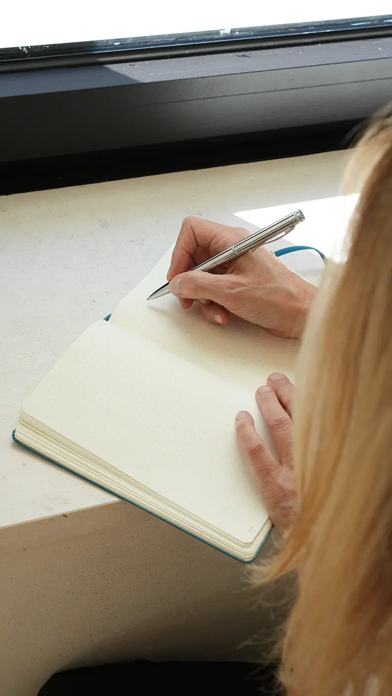 Carnet d'écriture d'Hélène Vidal